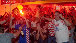 Zadar je gorio: Velika fešta nakon plasmana Vatrenih u polufinale Svjetskog prvenstva