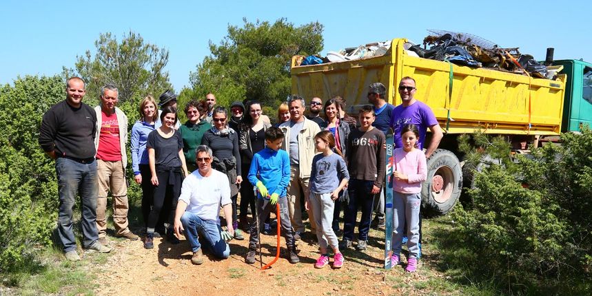 Zelena čistka u Parku prirode Vransko jezero: Prikupljeno 17 kubika otpada