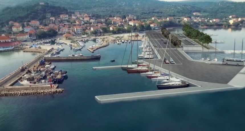 Nova trajektna luka u Tkonu otvorit će se do početka turističke sezone, no Saljani će morati još čekati Nova trajektna luka u Tkonu otvorit će se do početka turističke sezone, no Saljani će morati još čekati
