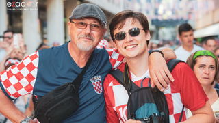 Zadar priredio čudesan doček svojim Vatrenim herojima (1)