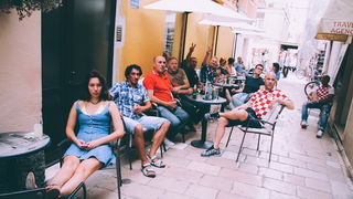 Euro 2016: Utakmica između Hrvatske i Češke gledala se u brojnim zadarskim lokalima i kafićima.