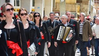 Predstavljanje svečane zadarske pučke nošnje, foto: Iva Perinčić Predstavljanje svečane zadarske pučke nošnje, foto: Iva Perinčić