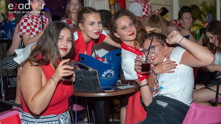 Zadar je gorio: Velika fešta nakon plasmana Vatrenih u polufinale Svjetskog prvenstva