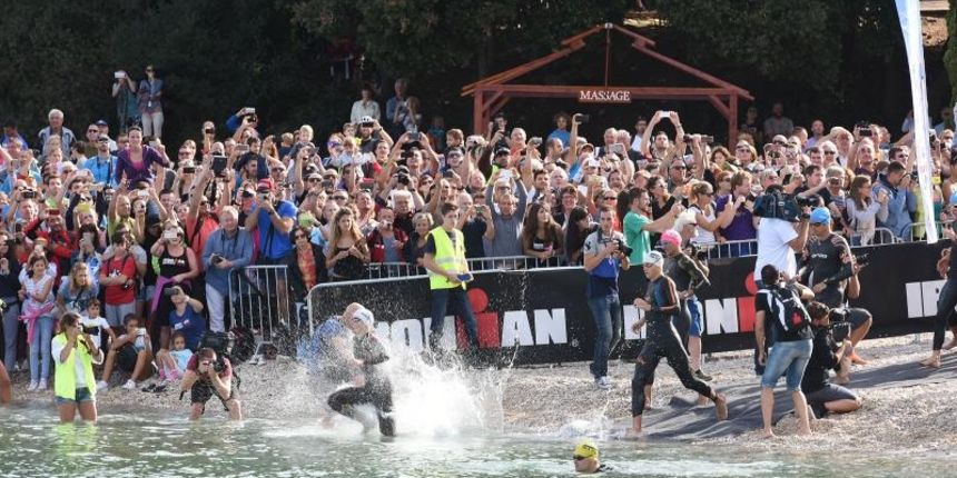 Pula: Triatlonska utrka Iroman 70.3, Foto: Duško Marušić/PIXSELL Pula: Triatlonska utrka Iroman 70.3, Foto: Duško Marušić/PIXSELL