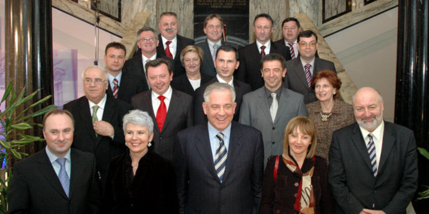 Novi saziv Vlade RH – 2008. (Foto: vlada.hr)