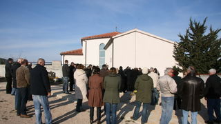 Tisnjanska Dubrava (Murter): Posljednji ispracaj Dragana Vlasica Vlaje, 16.2.2009. Tisnjanska Dubrava (Murter): Posljednji ispracaj Dragana Vlasica Vlaje, 16.2.2009.