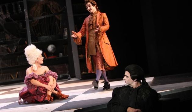 Zagreb – Proba nove predstave Amadeus gradskog dramskog kazalista Gavella. Photo: Borna Filic/PIXSELL