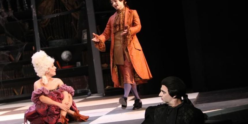 Zagreb – Proba nove predstave Amadeus gradskog dramskog kazalista Gavella. Photo: Borna Filic/PIXSELL Zagreb – Proba nove predstave Amadeus gradskog dramskog kazalista Gavella. Photo: Borna Filic/PIXSELL