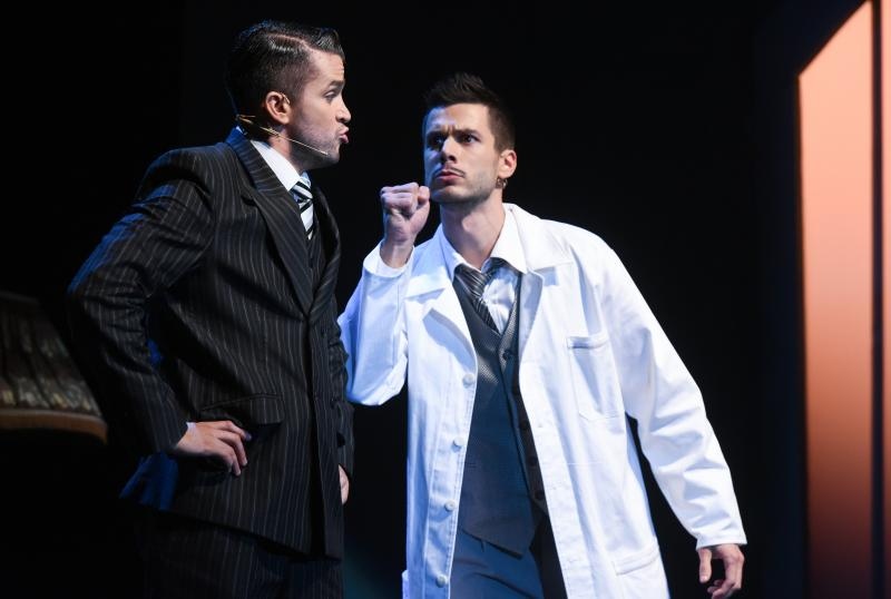 U Velikoj dvorani Vatroslava Lisinskog odrzana je premijera mjuzikla Pacijenti. Libreto je napisao Miro Gavran, glazbu Tonci Huljic, tekstove Vjekoslava Huljic, Igor Weidlich je dramaturg, a reziser mjuzikla je Igor Barberic. Photo: Davor Visnjic/PIXSELL U Velikoj dvorani Vatroslava Lisinskog odrzana je premijera mjuzikla Pacijenti. Libreto je napisao Miro Gavran, glazbu Tonci Huljic, tekstove Vjekoslava Huljic, Igor Weidlich je dramaturg, a reziser mjuzikla je Igor Barberic. Photo: Davor Visnjic/PIXSELL