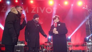 Humanitarni koncert Želim život na Trgu bana Josipa Jelačića