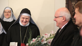 Gradonačelnik sa suradnicima u posjeti Benediktinskom samostanu