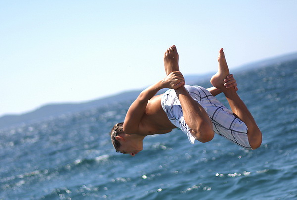 Zadar: Skokovi s rive, Foto: Sasa Cuka