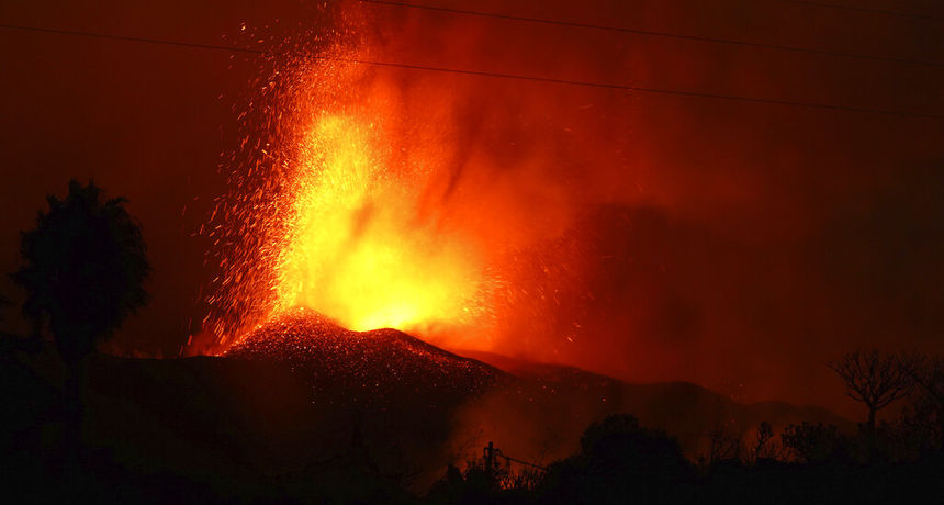 Erupcija na Kanarskim otocima Erupcija na Kanarskim otocima