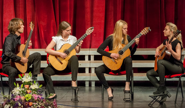 HNK Zadar: Koncert učenika Glazbene škole Blagoje Bersa, foto: Željko Karavida
