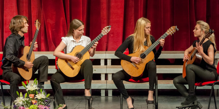HNK Zadar: Koncert učenika Glazbene škole Blagoje Bersa, foto: Željko Karavida