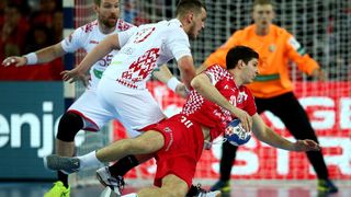 Arena Zagreb, Europsko rukometno prvenstvo, skupina I, 1. kolo, Hrvatska – Bjelorusija. Arena Zagreb, Europsko rukometno prvenstvo, skupina I, 1. kolo, Hrvatska – Bjelorusija.