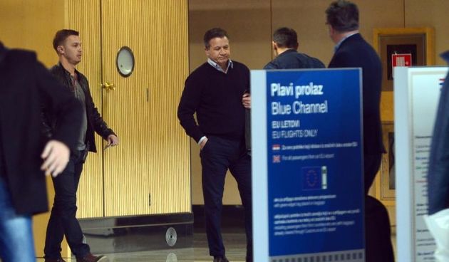 Vrbanovic uhicen zbog sumnje na gospodarske malverzacije u Dinamu. Photo: Marko Prpic/PIXSELL