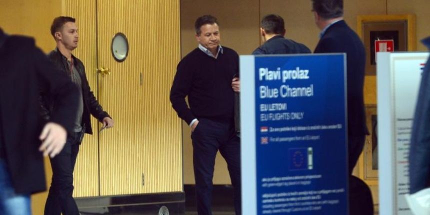 Vrbanovic uhicen zbog sumnje na gospodarske malverzacije u Dinamu. Photo: Marko Prpic/PIXSELL