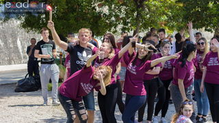 Ludijada zadarskih maturanata na Pozdravu suncu i Morskim orguljama