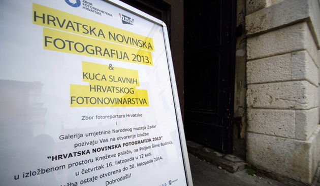 Kneževa palača: Otvorenje izložbe “Hrvatska novinska fotografija 2013.”, Foto: Marin Pitton