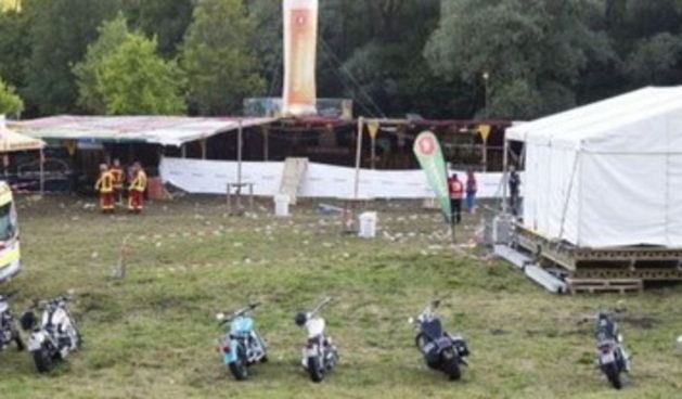 Nenzing, Austrija. Poprište pucnjave