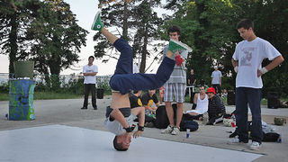 Grafiti, Hip hop & Break battles – Kapetanski park (foto: Marin Gospić)