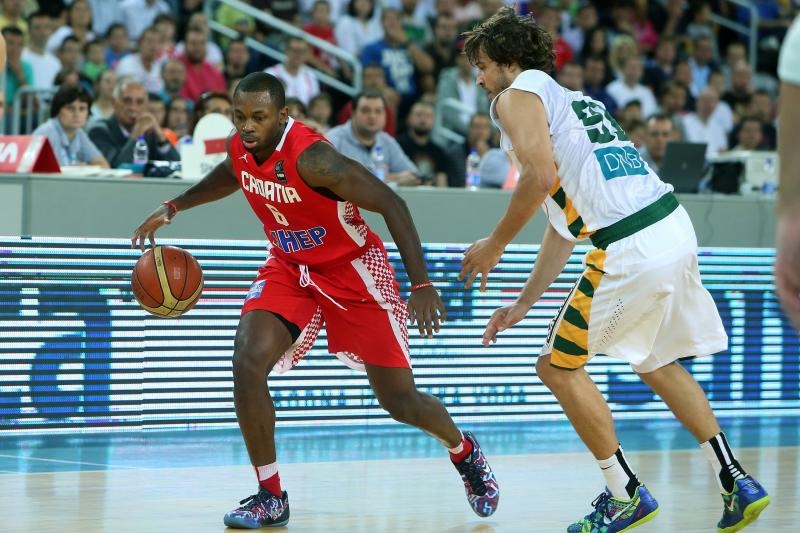 Arena Zagreb, Pripremna košarkaška utakmica Hrvatska – Litva 94-80, Foto: alibor Urukalović/PIXSELL