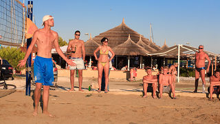 Odbojkaški turnir i pjena party u Bibnjama, foto: Leo Banić