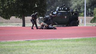 Preleti Rafalea i Krila oluje na obilježavanju 29. obljetnice VRO Oluja @ Knin Preleti Rafalea i Krila oluje na obilježavanju 29. obljetnice VRO Oluja @ Knin