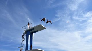 Proslava 60. godina skakonice na bazenu Kolovare