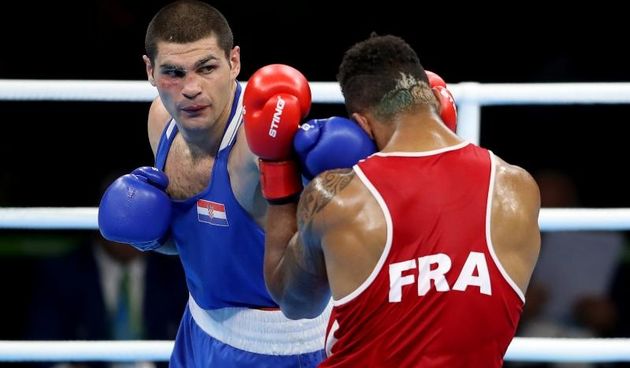 Olimpijske igre Rio 2016. Boks, polufinale u teskoj kategoriji +91kg. Filip Hrgovic (Hrvatska) – Tony Victor James Yoka (Francuska). Photo: Igor Kralj/PIXSELL