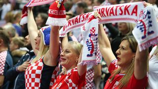 Spaladium Arena, Split – Europsko rukometno prvenstvo, skupina A, 1. kolo, Hrvatska – Srbija. Spaladium Arena, Split – Europsko rukometno prvenstvo, skupina A, 1. kolo, Hrvatska – Srbija.