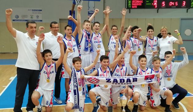 Škola košarke Zadar – prvaci Hrvatske U13
