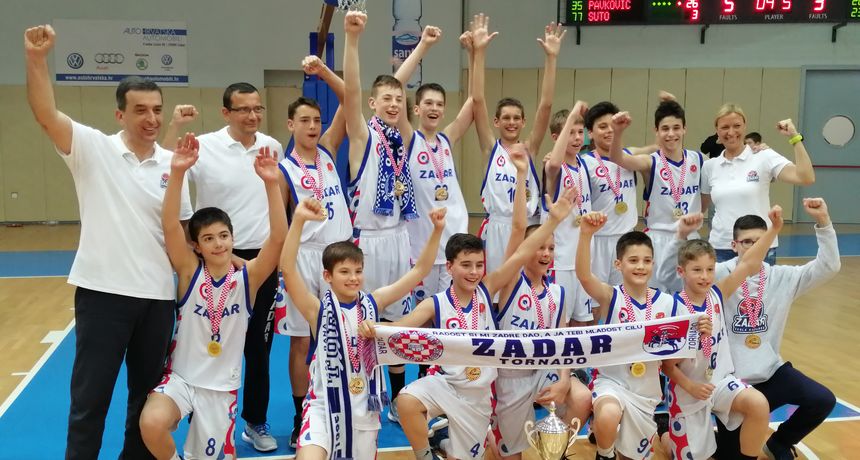 Škola košarke Zadar – prvaci Hrvatske U13