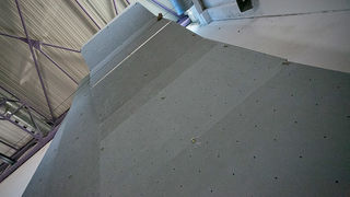 Penjačka stijena u bibinjskoj sportskoj dvorani, Foto: Leo Banić Penjačka stijena u bibinjskoj sportskoj dvorani, Foto: Leo Banić