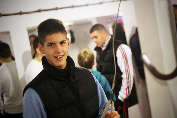 Javni sparing u boksačkom klubu Zlatna rukavica (foto:Saša Čuka)