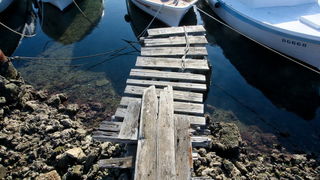 Zadar, 180112.
Velike plime i oseke, u ovom slucaju oseke, javljaju se u razdobljima punog mjeseca. Razina mora pala je za malo vise od pola metra sto i nije neki veliki problem osim sto su neke brodice ostale zarobljene u svojim lukama, a da isplove mora Zadar, 180112.
Velike plime i oseke, u ovom slucaju oseke, javljaju se u razdobljima punog mjeseca. Razina mora pala je za malo vise od pola metra sto i nije neki veliki problem osim sto su neke brodice ostale zarobljene u svojim lukama, a da isplove mora