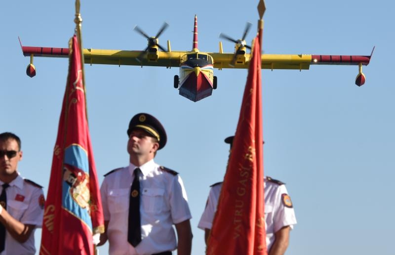 Vodice: Mimohodom vatrogasaca započelo obilježavanje 9. obljetnice kornatske tragedije. Photo: Hrvoje Jelavić/PIXSELL Vodice: Mimohodom vatrogasaca započelo obilježavanje 9. obljetnice kornatske tragedije. Photo: Hrvoje Jelavić/PIXSELL