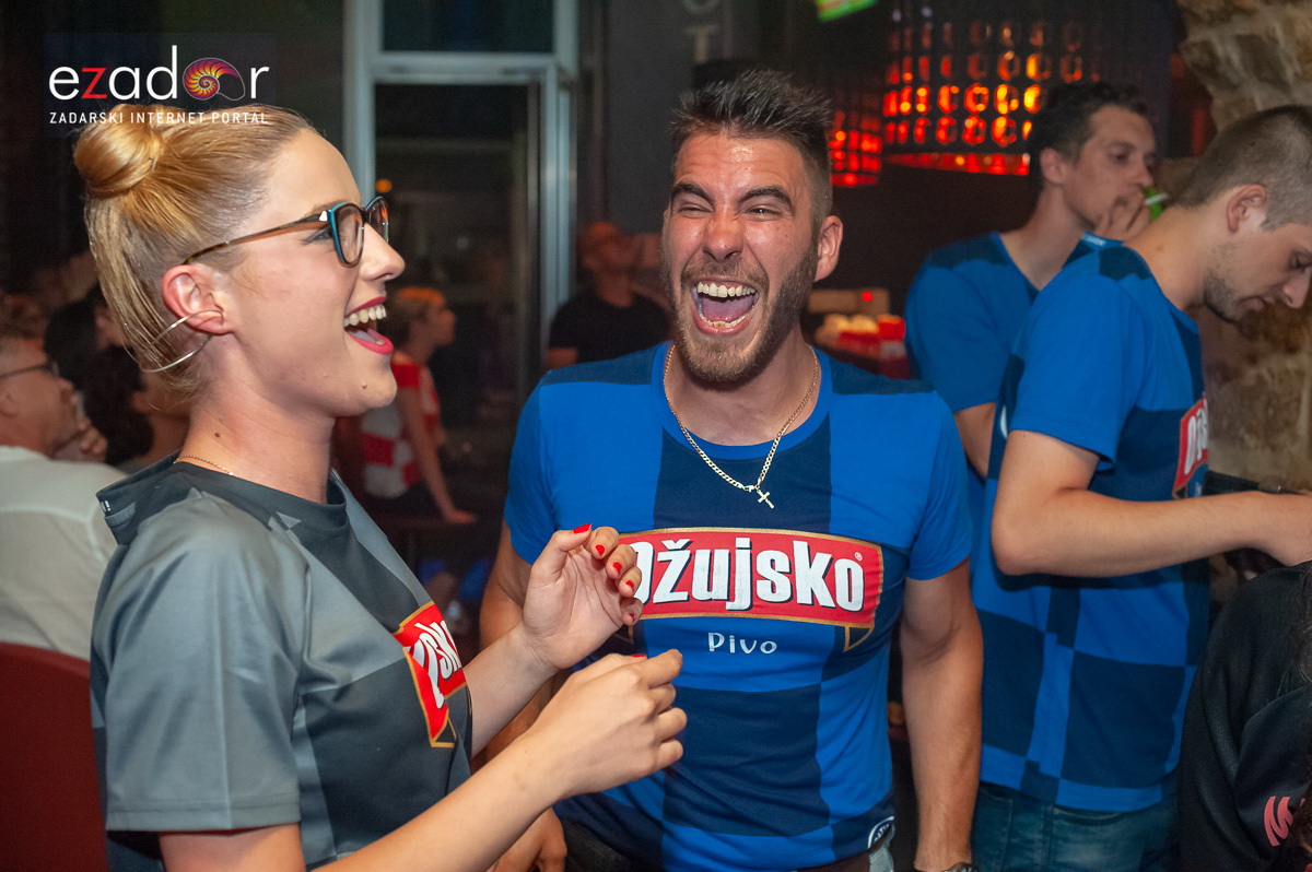 Zadar je gorio: Velika fešta nakon plasmana Vatrenih u finale Svjetskog prvenstva