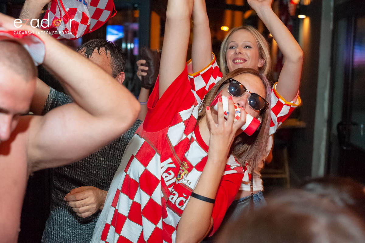 Zadar je gorio: Velika fešta nakon plasmana Vatrenih u finale Svjetskog prvenstva