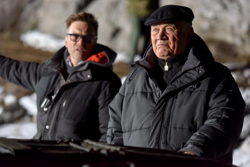 Goran Višnjić i ekipa na snimanju filma “General” Goran Višnjić i ekipa na snimanju filma “General”