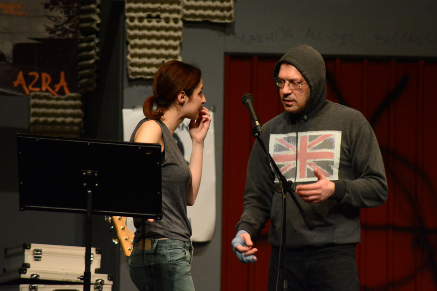 Predstava “Grupa” Kazališta Knap ; foto Iva Perinčić