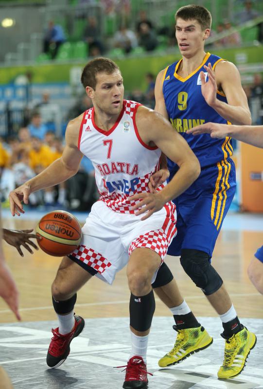 Arena Stozice, Ljubljana, Slovenija – Europsko prvenstvo u kosarci Eurobasket Slovenija 2013., cetvrtfinale, Hrvatska – Ukrajina. Krunoslav Simon. Photo: Igor Kralj/PIXSELL Arena Stozice, Ljubljana, Slovenija – Europsko prvenstvo u kosarci Eurobasket Slovenija 2013., cetvrtfinale, Hrvatska – Ukrajina. Krunoslav Simon. Photo: Igor Kralj/PIXSELL