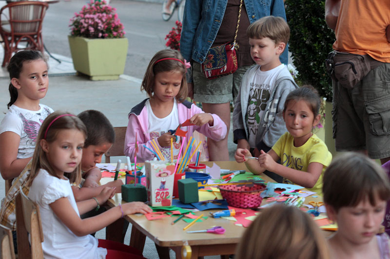 Likovna radionica u Sv. Filipu i Jakovu, foto: L. Juravic