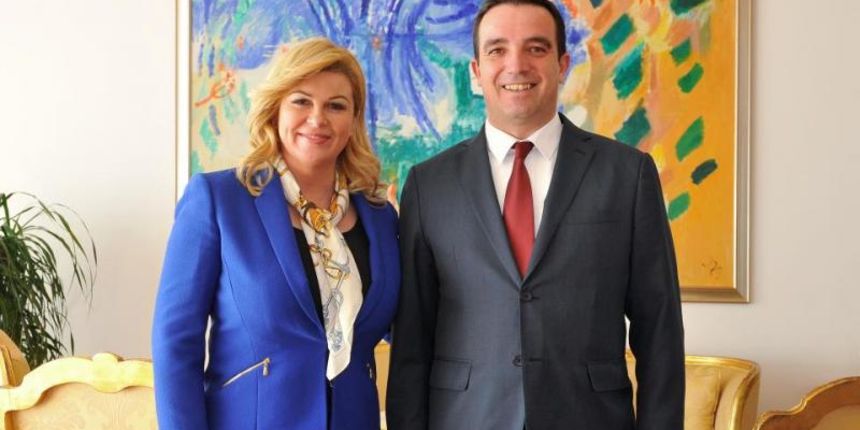 Predsjednica s novim ministrom obrane Foto: Domagoj Opačak Predsjednica s novim ministrom obrane Foto: Domagoj Opačak