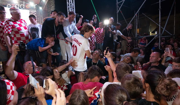 Veličanstven doček četvorice zadarskih Vatrenih