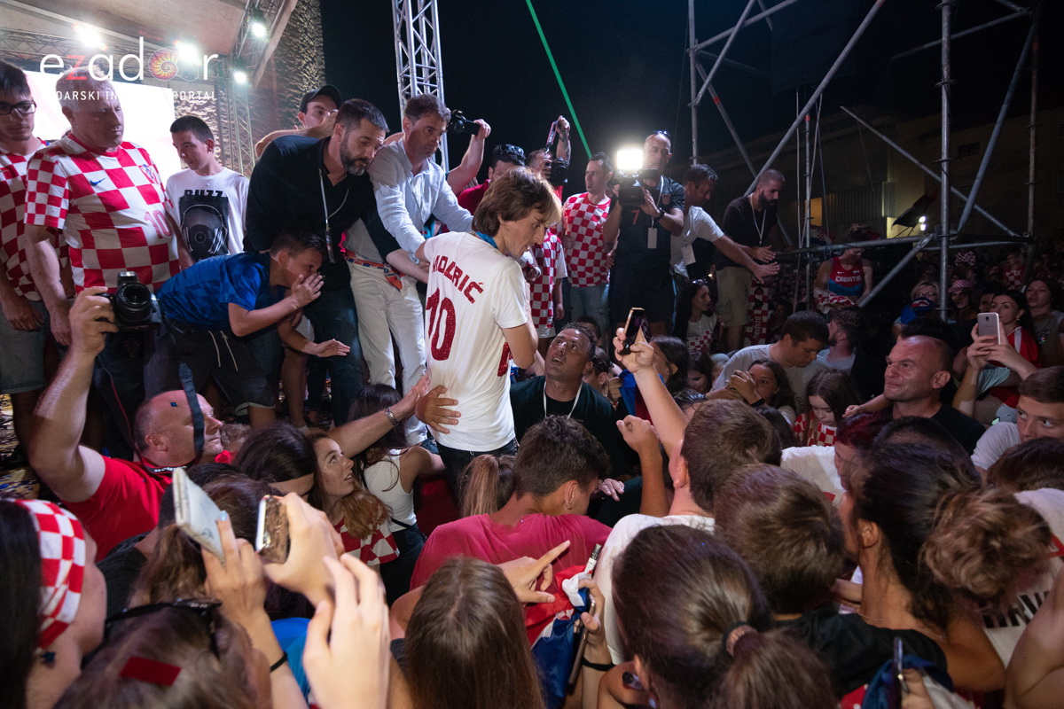 Veličanstven doček četvorice zadarskih Vatrenih