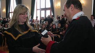 Promocija diplomiranih studenata, 7. ožujka 2009. (foto: Marin Gospić)