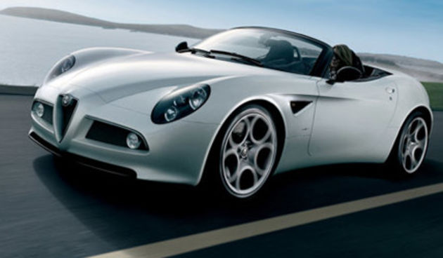 Alfa Romeo 8C Spider (foto: autoklub.hr)