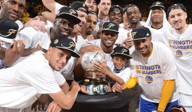 Golden State Warriors, prvaci Zapadne konferencije, foto: nba.com